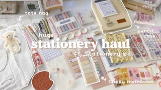 huge stationery haul 2022 🍡ft stationery pal  cute amp pastel ♡ [upl. by Inek]