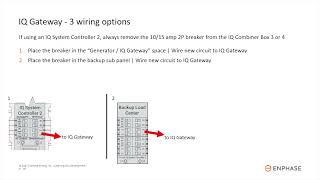 Enphase IQ Gateway wiring into System Controller2 concepts and practices for IQ8 series [upl. by Nare]