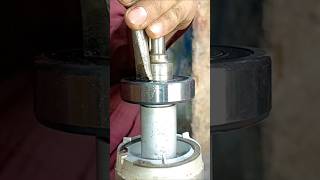 Adjusting Bearing in Motor Rotor motor gearbox gearmotor [upl. by Eleik]