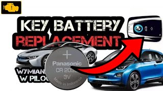 Wymiana baterii w kluczyku BMW i3 [upl. by Raual]