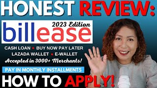 Best Legit Online Loan App  Billease Honest Review  How To Apply in 2023 [upl. by Nishom]