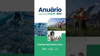 O Anuário Integridade ESG está chegando Nele você confere o ranking das empresas líderes em ESG [upl. by Keelin]