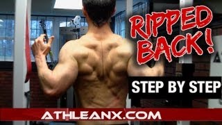 RIPPED Back Workout  InDepth Tips STEP BY STEP [upl. by Maura]