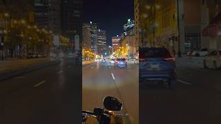 Winnipeg downtown night ride harleydavidson automobile breakout [upl. by Archambault]