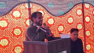 university of Baltistan ma Khasman Yousuf ka shandaar istiqbal  balti ghazal [upl. by Fiorenze]