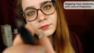 Palpation amp Education ASMR 🩺 Mapping Your Face Head amp Neck Muscle Anatomy 🖋 Soft Spoken Medical RP [upl. by Lhary]