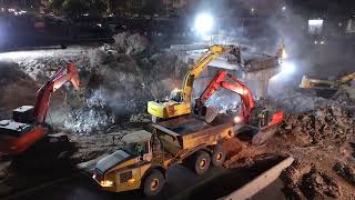 Vídeo con Dron Demolición Puente de Chafiras San Miguel Tenerife [upl. by Brackett590]