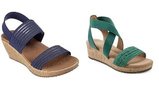 TOP 50 NEW CREATIVE PROJECT OF BEAUTIFUL EASY TRENDY HEEL SLIPPERS SANDLAS WEDGES CHAPPAL DESIGN [upl. by Papert967]