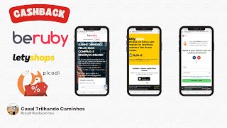 GANHE CASHBACK NAS COMPRAS ONLINE EM PORTUGAL – BERUBY  LETYSHOPS  PICODI [upl. by Ameerak]