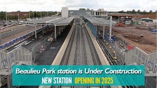 Beaulieu Park Station is Under Construction [upl. by Aticnemrac]