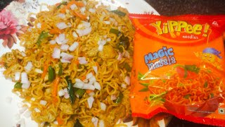 Yippee Egg NoodlesChinese Style Instant Noodles recipeEgg Noodlesrecipe In Telugu [upl. by Adyeren]