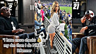 Deion Sanders discussed Brittany Renner with Shannon Sharpe My Reaction [upl. by Boelter]