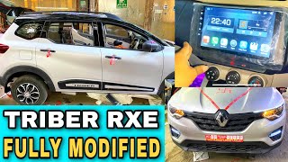 TRIBER RXE DOUBLE TONE ANDROID STEREO BACK DIFFUSER BUCKET SEATCOVERS ACCESSORIES FOR TRIBER [upl. by Isdnil]