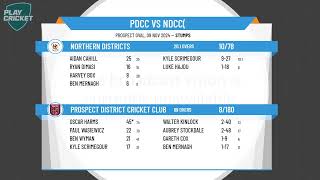 Prospect v Northern Districts [upl. by Yeltsew601]