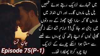 Chotay Shah apni Zee say Khafa🔥🔥Jan e Tamanna Episode 75Part 1 [upl. by Acissej]