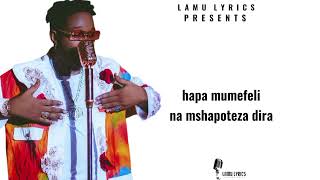 lavalavapambe tuu official lyrics video [upl. by Joell713]