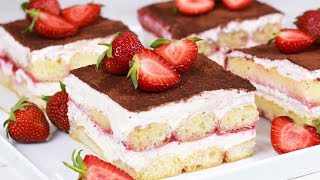 Bestes Erdbeer Tiramisu Rezept [upl. by Valsimot]