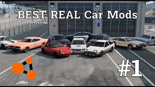 The BEST REAL Car Mods In BeamNG 1 [upl. by Fairweather]