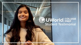 Sahanas SAT® Exam Prep Success  UWorld College Prep Testimonial [upl. by Pittman]