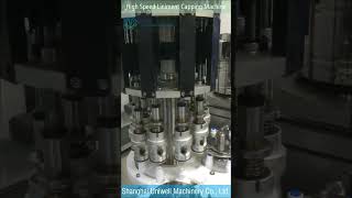 Rotary high speed liniment bottle capping machine packagingmachine [upl. by Akim63]