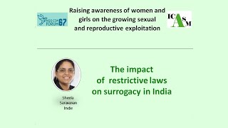 The impact of restrictive laws on surrogacy in India [upl. by Knepper]