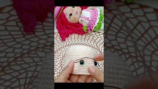 Bordando cílios amigurumi [upl. by Madaih]