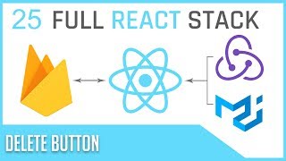 Full Stack React amp Firebase 25 Delete Button [upl. by Roz]