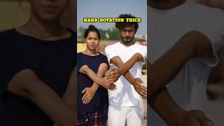 Easy Hand Rotation Trick Tutorial 🤫😻 shorts magic [upl. by Surad6]