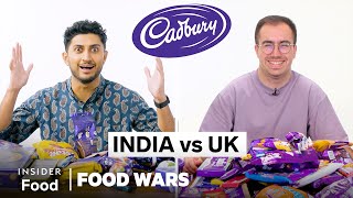 India vs UK Cadbury  Food Wars  Insider Food [upl. by Cantone]