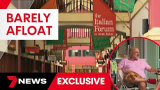 Sydney’s ‘Little Italy’ struggling to stay afloat  7 News Australia [upl. by Setsero]