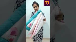 Baby bed mattress ₹147 meesho unboxing babyboy matterses [upl. by Loos]