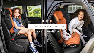 Britax Kidfix iSize Booster Seat Review [upl. by Ahsilad]