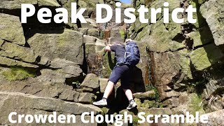 Peak District  Crowden Clough Scramble Kinder Scout and Mount Famine [upl. by Fineberg]