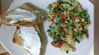 Huevos Picados a la JARDINERA Scrambled Garden Eggs [upl. by Legim164]