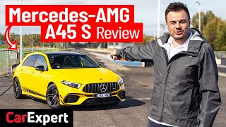 Mercedes A45 S review  14 mile amp 0100 This AMG Benz is FAST but does it lack soul [upl. by Izaak486]