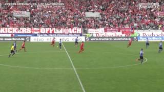 Kickers Offenbach vs 1 FC Saarbrücken [upl. by Aneras]