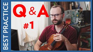 Common Questions about Violin Playing [upl. by Monahon]