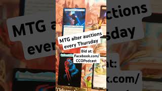 Altered Art MTG auction Nov 13  Tetsuko Umezawa  Marvin  EDH  MTG [upl. by Carena]