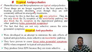 14 Medicinal Chemistry of Typical amp Atypical Antipsychotics  Antiepileptics شرح بالعربي [upl. by Marx]