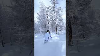 My wonderland is not Disney is winter wonderland snowboardgirl snowboarding skiing [upl. by Medina515]