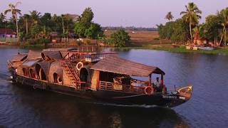 Kerala Backwater River Cruise  RV Sauver Nigam and RV Vaikundam [upl. by Akinnor17]