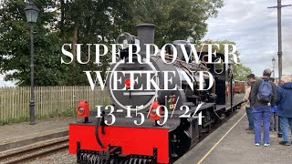 Ffestiniog Railway Superpower Weekend  1315924 [upl. by Darken348]