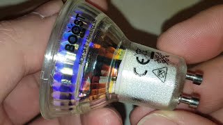 Boost Light Bulb LED GU10 36° 2700K 360Lm unboxing [upl. by Enytsirhc]