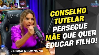 Jerusa Drummond fala sobre o Conselho Tutelar no podcast Bora Link na descrição [upl. by Rooke]