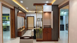 FULLY FURNISHED GATED COMMUNITY 3 BHK FLAT FOR SALE HYDERABAD ELIP PROPERTY flat interior sale [upl. by Doss594]