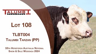 Lot 108 Talumbi Tarzan PP [upl. by Nonac]