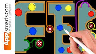 Mix and Match Colors and Solve Logic Puzzles in DOTsZLE  Detailed Walkthrough Levels 130 [upl. by Raddi150]