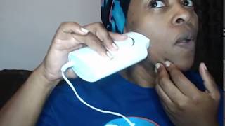 5th treatment with the Me Chic hair removal device on dark skin [upl. by Bethanne]