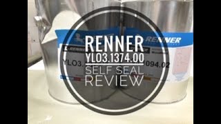 Renner 1374 self seal review [upl. by Ratcliffe]