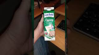 Lactaid 100 Lactose Free Eggnog Review [upl. by Enak]